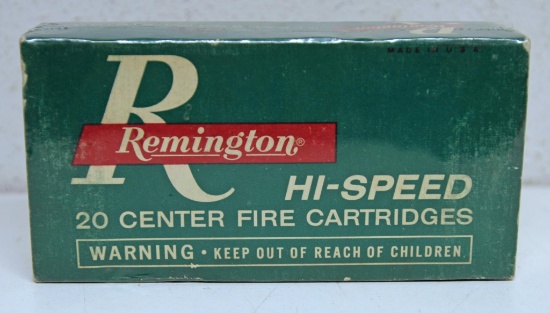 Full Vintage Box Remington .444 Marlin 240 gr. SP Cartridges Ammunition...