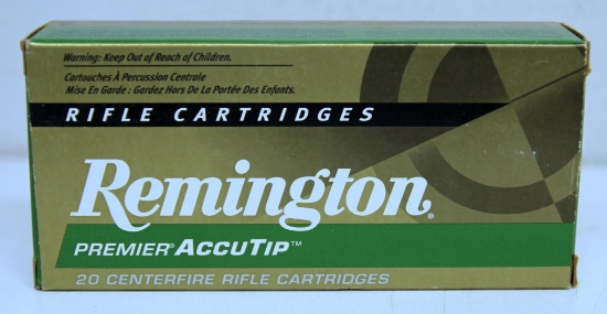 Full Box Remington .17 Remington Fireball 20 gr. Accutip-V Cartridges Ammunition...
