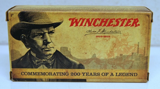 Full Box Winchester Oliver F. Winchester Commemorative .45 Colt 250 gr. LRN Cartridges Ammunition...