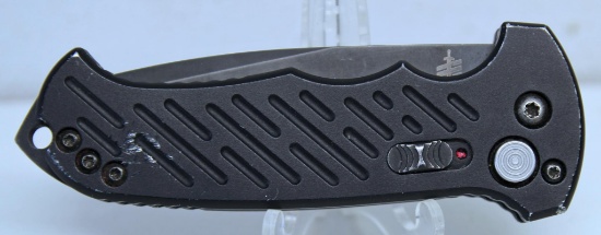 Gerber S30V Automatic Push Button Folding Knife with Lock Safety, Made in Portland, Oregon, 3 1/2"