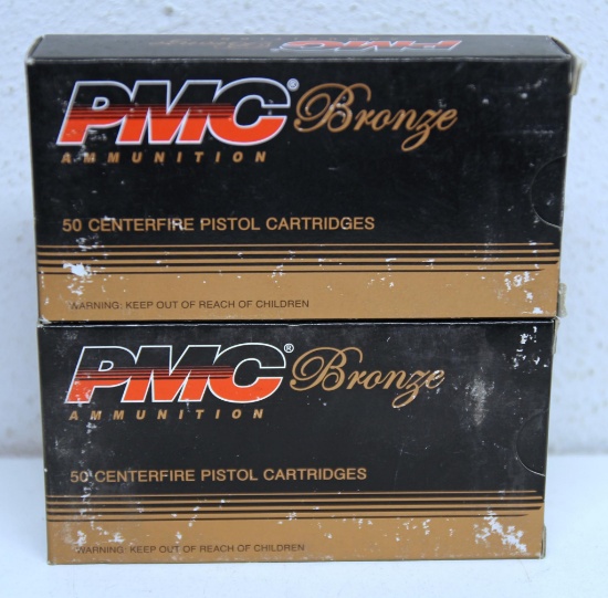 2 Full Boxes PMC Bronze .40 S&W 180 gr. Cartridges Ammunition...