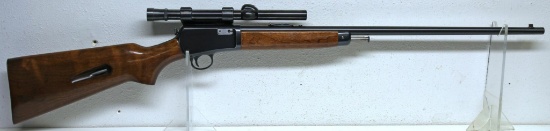 Winchester Model 63 .22 LR Semi-Auto Rifle with Weaver 22 Scope Scope Mount Taps into Left Side of