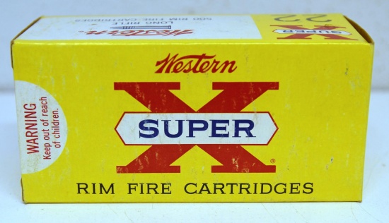 Full Vintage Brick Western Super X .22 LR Cartridges Ammunition...