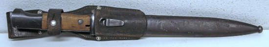 Nazi German Commercial K98 Bayonet Mfg. by Alcosa...