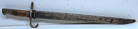 World War II Jap Bayonet and Sheath for Type 99 Arisaka Rifle......