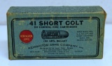 Full Vintage Box Remington .41 Short Colt Black Powder Cartridges Ammunition...