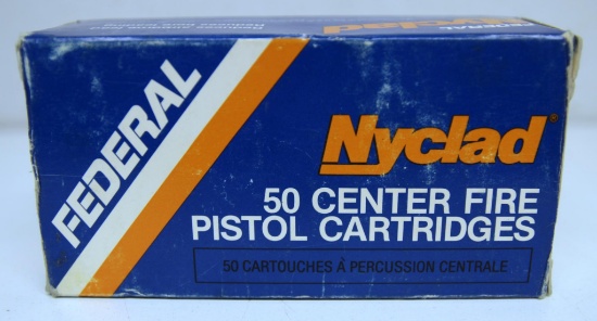 Full Box Federal Nyclad...(Nylon Jacketed Bullets) .357 Magnum 158 gr. HP Cartridges Ammunition...