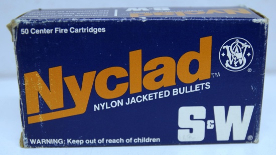 Full Box S&W Nyclad...(Nylon Jacketed Bullets) .38 Special 158 gr. Cartridges Ammunition...