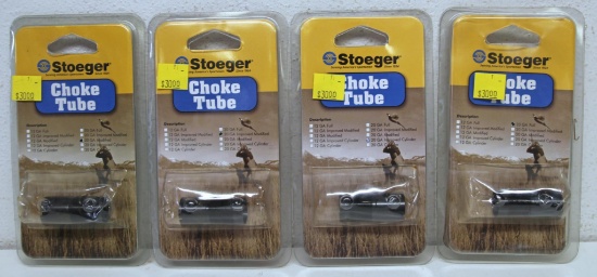 4 New Stoeger Choke Tubes for 20 Ga. - Full, Improved Modified, Improved Cylinder, Modified...