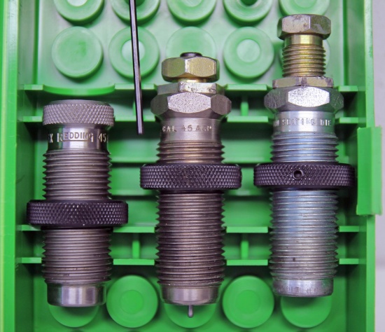 Redding Reloading Dies .45 ACP 3 Die Set...