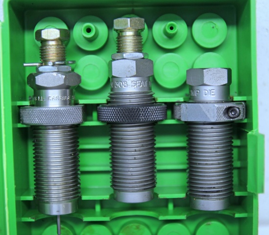 Dillon .308 3 Die Set for Reloading in Redding Box...