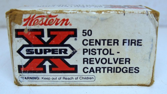 Full Box Western Super X .357 Magnum 158 gr. Metal Piercing Cartridges Ammunition...