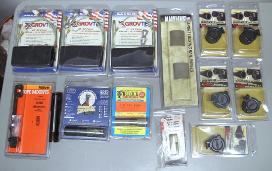 Mixed Lot of New Firearm Accessories - 2 12 Ga. Turkey Chokes, Trulock...Replacement Choke Tube for