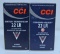 Full Box CCI Quiet-22 Segmented HP .22 LR 40 gr. Small Game, Full Box CCI Standard Velocity .22 LR