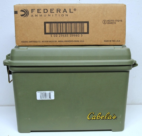 25 Boxes of 20 (500 Rounds) Federal American Eagle 5.65 mm (.223) 64 gr. Tactical Tracer Rounds