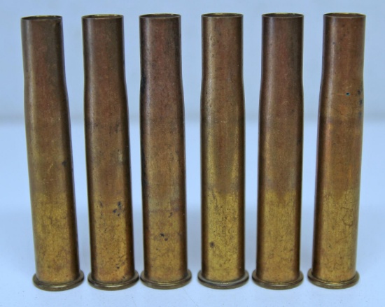 6 Primed Empty Brass WRACo .45 EX Collector Cartridges Ammunition...