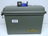 20 FN Boxes 50 Rds. Each (1,000 Rounds) 5,7x28 mm Cartridges Ammunition in Cabela's Ammo Can...