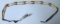 Contemporary Native American Indian Real Bone Hair Pipe Belt, 32