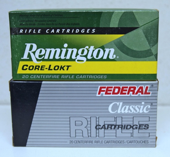 Full Box Federal .30-30 Win. 150 gr. Hi-Shok...SP Flat Nosed and Full Box Remington .30-30 Win. 170