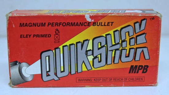 Full Box 250 Rounds Quik-Shok....22 LR High Velocity 36 gr. HP Cartridges Ammunition...
