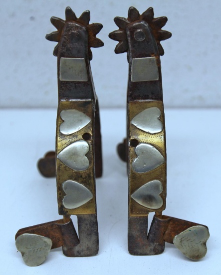 K&C Single Mounted Cowboy Spurs...