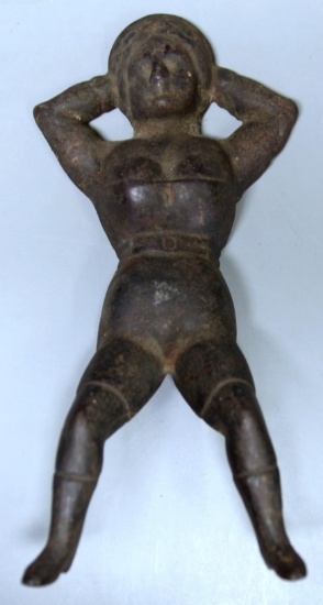 Cast Iron Naughty Nellie Boot Jack...
