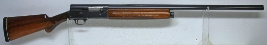 Fabrique Nationale Browning Patent A-5 12 Ga. Semi-Auto Shotgun 29 1/2" Solid Rib Barrel 2 3/4"