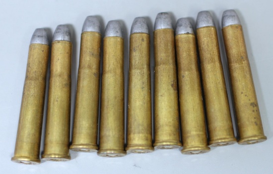Nine .40-82 Collector Cartridges Ammunition...