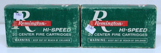 Two Full Boxes Remington .30-40 Krag 180 gr. SP Cartridges Ammunition...