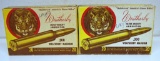 Two Full Tiger Boxes Weatherby .300 Weatherby Magnum 110 gr. Ultra-Velocity SP Cartridges