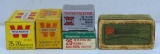 Mixed Lot of Partial Boxes Cartridges Ammunition - Box of 19 Winchester .25-20 Win. 86 gr. SP, Box