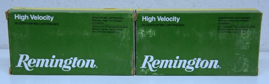 Two Full Boxes Remington 7MM-08 Remington 140 gr. SP Cartridges Ammunition...
