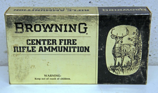 Full Box Browning .30-30 Win. 170 gr. SP Cartridges Ammunition...