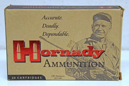 Full Box Hornady Match 8x57 JS 196 gr. BTHP...Cartridges Ammunition...