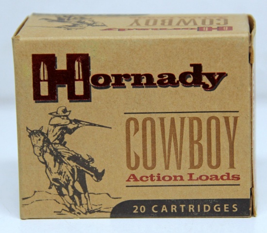 Full Box Hornady Cowboy Action Loads .44-40 Win. 205 gr. Cartridges Ammunition...