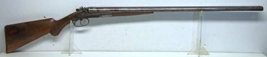 Remington Arms External Hammer 12 Ga. SxS Shotgun... 30" Damascus Barrels Very Nice Repair to Top