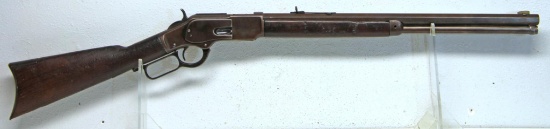 Winchester Model 1873 .44-40 Lever Action Rifle... 21" Octagon Barrel... Missing Dust Cover... Brown
