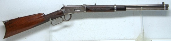 Winchester Model 1894 .32 WS Saddle Ring Carbine Lever Action Rifle... Checkered Stock and Forearm..