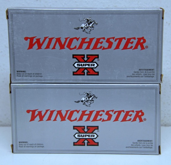 Two Full Boxes Winchester .270 WSM 150 gr. Power-Point Cartridges Ammunition...