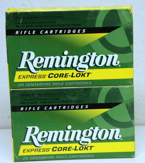 Two Full Boxes Remington Express .30-06 Springfield 150 gr. Cartridges Ammunition...