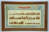 Hornady Bullet Board in Wooden Frame, 22 1/4