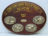 Tony Llama Rodeo Hall of Fame Limited Edition Belt Buckle Collection Mounted on 15