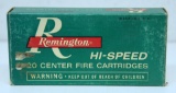 Full Vintage Box Remington .32 Remington 170 gr. SP Cartridges Ammunition...