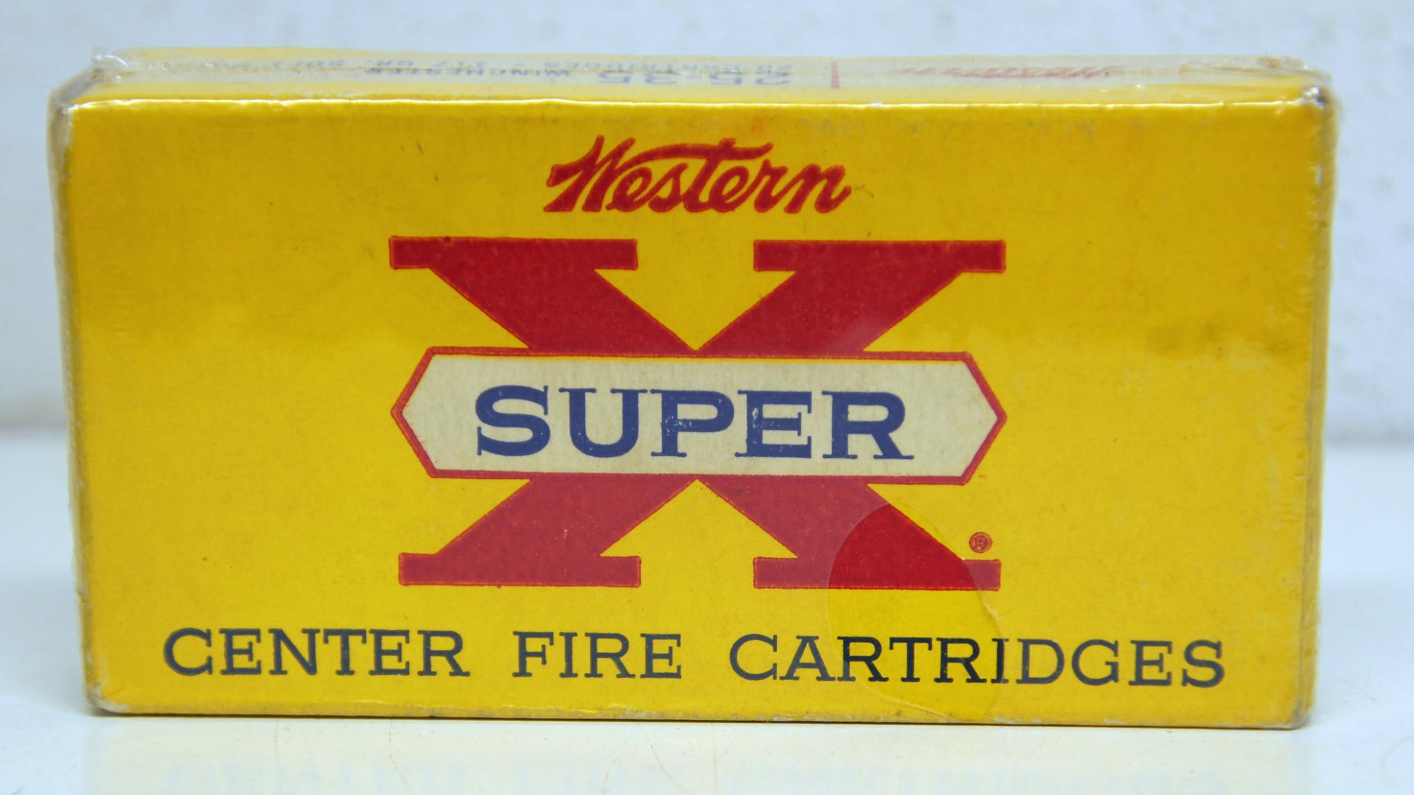 ヴィンテージBOX Full Vintage Box Western Super X .25-35 | Proxibid