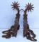 Pair of Buermann Iron Fancy Engraved Cowboy Western Spurs...