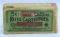 Partial Vintage Two Piece Box of 33 Winchester .22 Long Target Cartridges Ammunition...