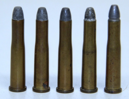 5 Rounds WRACo .22 WCF Collector Cartridges Ammunition...