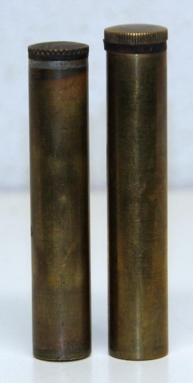 2 Brass Gun Oilers for Enfield Rifles...