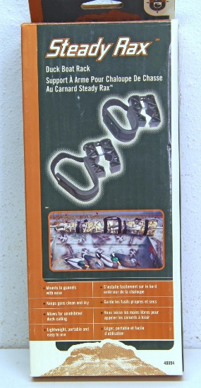 Steady Rax Duck Boat Gun Rack, New in Box...