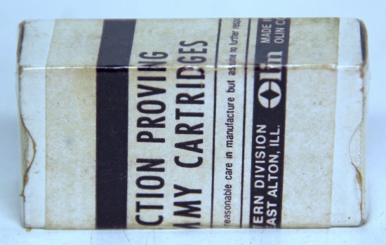Partial Vintage Box of 42 Winchester Western .22 Short Action Proving Dummy Cartridges Ammunition...